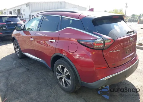 2020 Nissan Murano Sv Fwd from USA, damaged, VIN 5N1AZ2BJ8LN106291